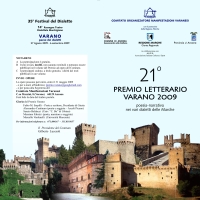 Premio Varano 2009. Pieghevole